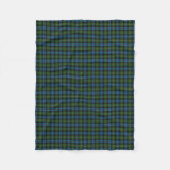Scottish Clan MacKenzie Classic Tartan Fleece Deken (Voorkant)