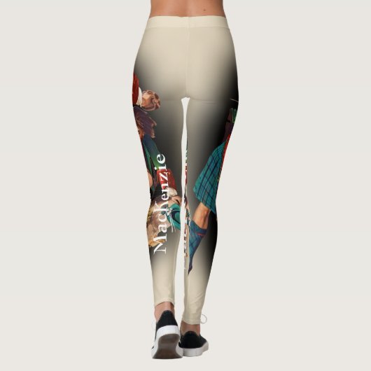 Scottish Clan MacKenzie door R. R. McIan Leggings (Achterkant)