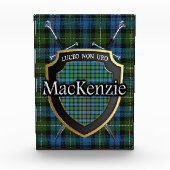 Scottish Clan MacKenzie Tartan Fotoblokken (Voorkant)