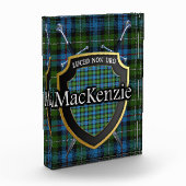 Scottish Clan MacKenzie Tartan Fotoblokken (Links)