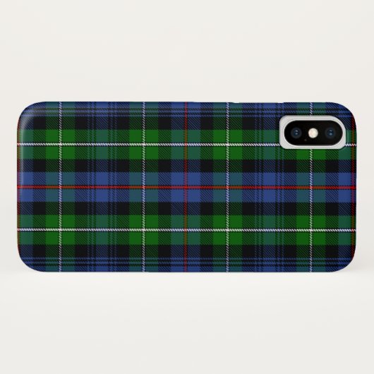 Scottish Clan MacKenzie Tartan Pset Case-Mate iPhone Case (Achterkant (horizontaal))