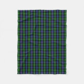 Scottish Clan MacKenzie Tartan Pset Fleece Deken (Voorkant)
