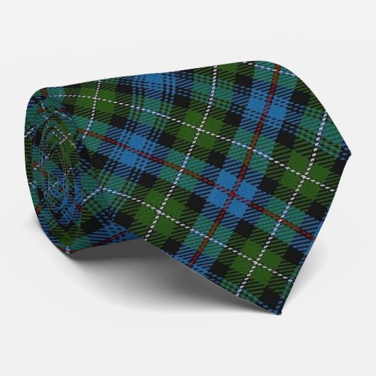 Scottish Clan MacKenzie Tartan Stropdas (Opgerold)