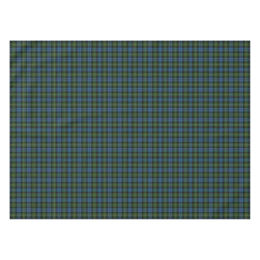 Scottish Clan MacKenzie Tartan Tafelkleed (Voorkant (Horizontaal))