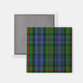 Scottish Clan MacKinlay Tartan Pset Magneet (Voorkant / Achterkant)