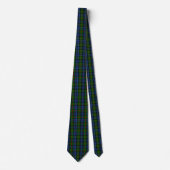 Scottish Clan MacKinlay Tartan Pset Stropdas (Voorkant)