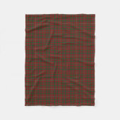 Scottish Clan MacKinnon Classic Tartan Fleece Deken (Voorkant)
