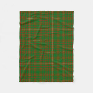 Scottish Clan MacKinnon Hunting Tartan Pset Fleece Deken