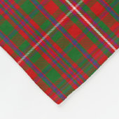 Scottish Clan MacKinnon Tartan Pset Fleece Deken (Hoek)
