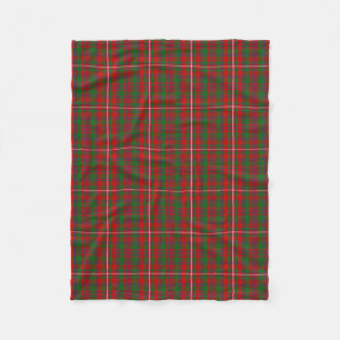 Scottish Clan MacKinnon Tartan Pset Fleece Deken