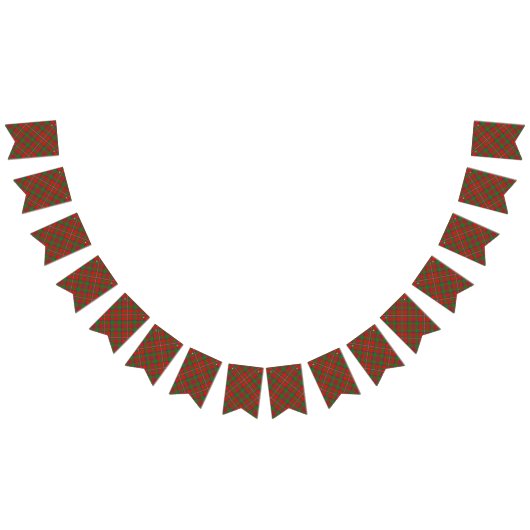 Scottish Clan MacKinnon Tartan Vlaggetjes (Alle)