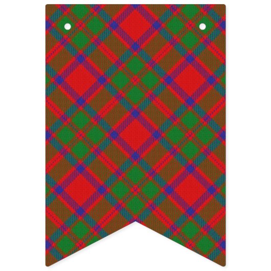 Scottish Clan MacKintosh Tartan Vlaggetjes (Tweede vlag)