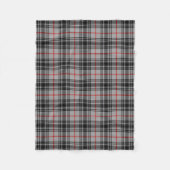 Scottish Clan MacKnight Tartan Pset Fleece Deken (Voorkant)