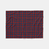 Scottish Clan MacLachlan Classic Tartan Fleece Deken (Voorkant (Horizontaal))