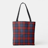 Scottish Clan MacLachlan McLaughlin Tartan Pset Tote Bag (Achterkant)