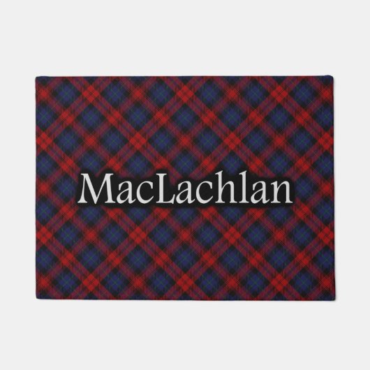 Scottish Clan MacLachlan Tartan Deurmat (Voorkant)