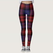 Scottish Clan MacLachlan Tartan Pset Leggings (Voorkant)