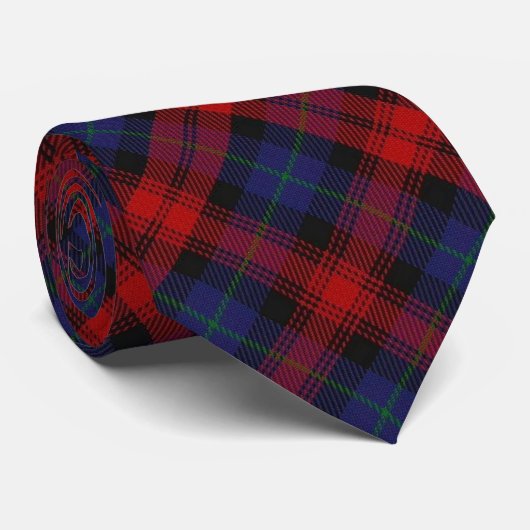 Scottish Clan MacLachlan Tartan Stropdas (Opgerold)