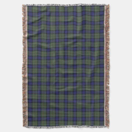 Scottish Clan MacLaren Tartan Deken (Voorkant Verticaal)