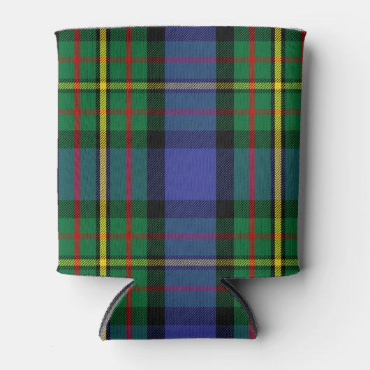 Scottish Clan MacLaren Tartan Pset Blikjeskoeler (Voorkant)