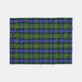 Scottish Clan MacLaren Tartan Pset Fleece Deken (Voorkant (Horizontaal))