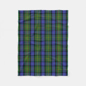 Scottish Clan MacLaren Tartan Pset Fleece Deken (Voorkant)