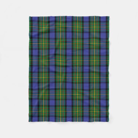 Scottish Clan MacLaren Tartan Pset Fleece Deken (Voorkant)
