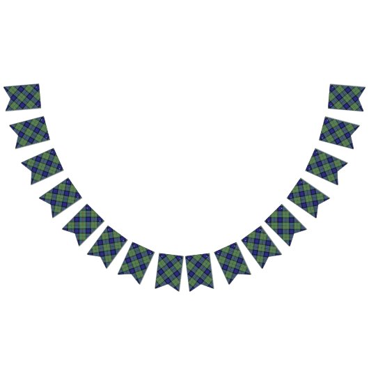 Scottish Clan MacLaren Tartan Vlaggetjes (Alle)