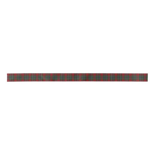 Scottish Clan MacLean Classic Tartan Satijnen Lint (Voorkant)