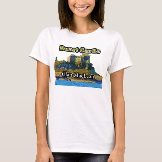 Scottish Clan MacLean Duart Castle T-shirt (Voorkant)