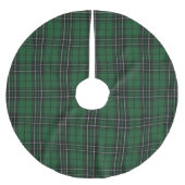 Scottish Clan MacLean Green Black Hunting Tartan Kerstboom Rok (Voorkant)
