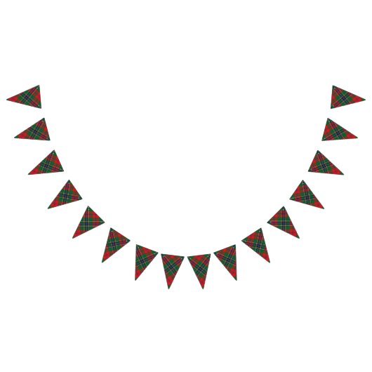 Scottish Clan MacLean Red Tartan Vlaggetjes (Alle)