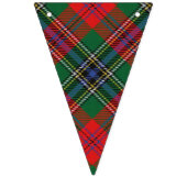 Scottish Clan MacLean Red Tartan Vlaggetjes (Derde vlag)