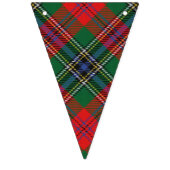 Scottish Clan MacLean Red Tartan Vlaggetjes (Eerste vlag)