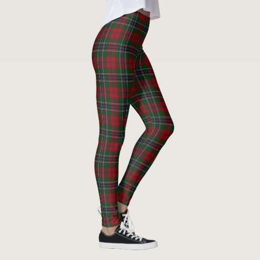 Scottish Clan MacLean Tartan Leggings (Rechts)