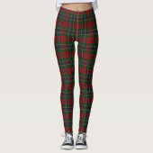 Scottish Clan MacLean Tartan Leggings (Voorkant)