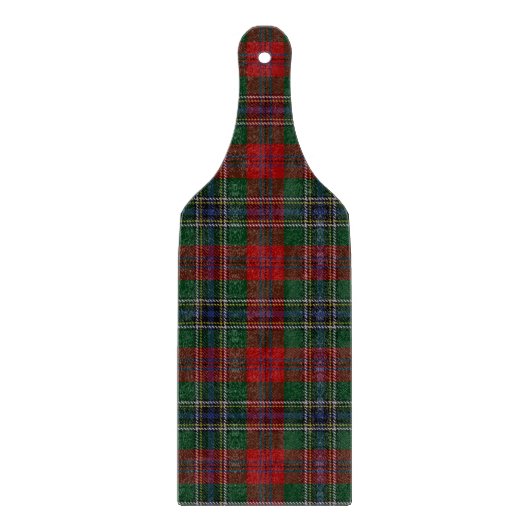 Scottish Clan MacLean Tartan Snijplank (Voorkant)
