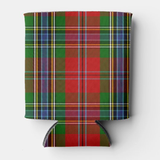 Scottish Clan MacLean van Duart Tartan Pset Blikjeskoeler (Voorkant)