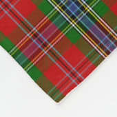 Scottish Clan MacLean van Duart Tartan Pset Fleece Deken (Hoek)