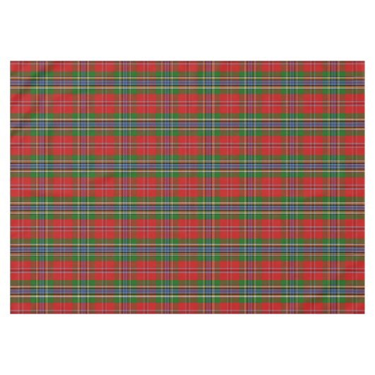 Scottish Clan MacLean van Duart Tartan Pset Tafelkleed (Voorkant (Horizontaal))