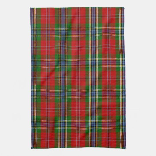 Scottish Clan MacLean van Duart Tartan Pset Theedoek (Verticaal)