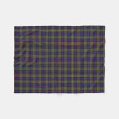 Scottish Clan MacLellan Classic Tartan Fleece Deken (Voorkant (Horizontaal))