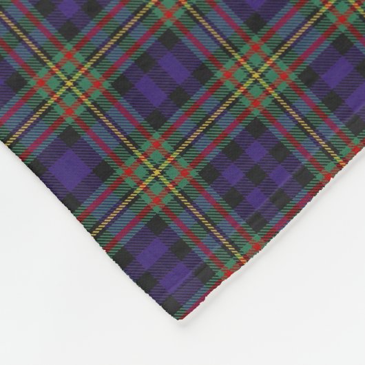 Scottish Clan MacLellan Classic Tartan Fleece Deken (Hoek)