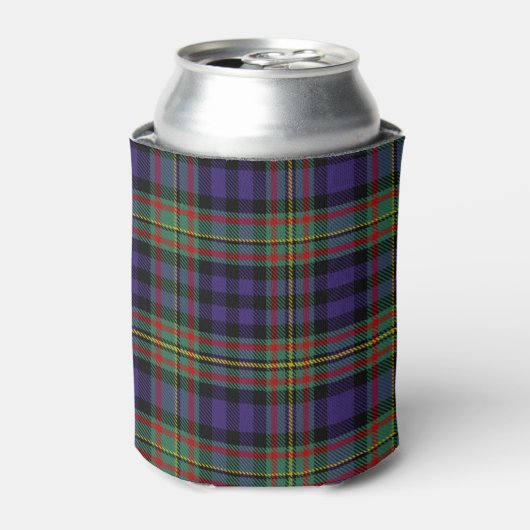 Scottish Clan MacLellan Tartan Pset Blikjeskoeler (Blikje Voorkant)