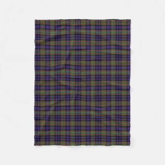Scottish Clan MacLellan Tartan Pset Fleece Deken (Voorkant)