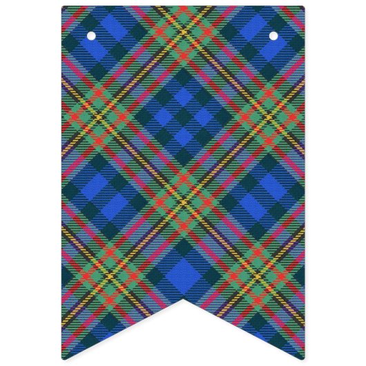 Scottish Clan MacLellan Tartan Vlaggetjes (Tweede vlag)