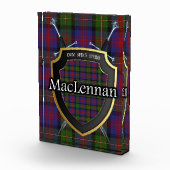 Scottish Clan MacLennan Tartan Fotoblokken (Rechts)