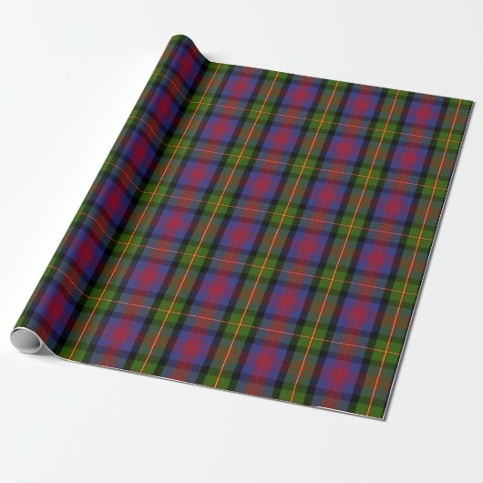 Scottish Clan MacLennan Tartan Pset Cadeaupapier (Uitgerold)
