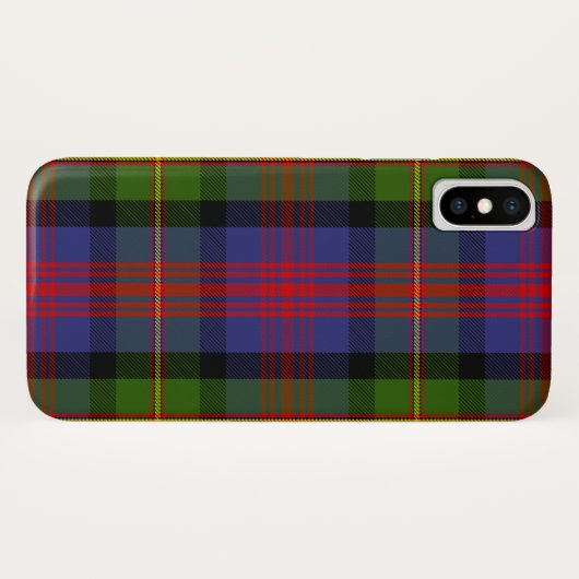 Scottish Clan MacLennan Tartan Pset Case-Mate iPhone Case (Achterkant (horizontaal))