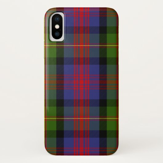 Scottish Clan MacLennan Tartan Pset Case-Mate iPhone Case (Achterkant)